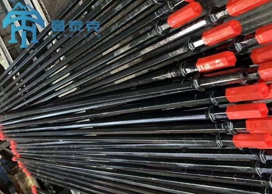 Ferramenta de mineração subterrânea Rodas de perfuração hexagonais Tecnologia de tratamento térmico