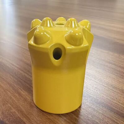 Tapered Hard Stone Drilling Bits 7 11 12 Degree Button Drill Bit For Mining