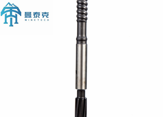 Thread T38 Adaptador de vigas para tunelagem Ferramentas de perfuração de martelo superior com comprimento de 380 mm para aplicações de deriva e túnel