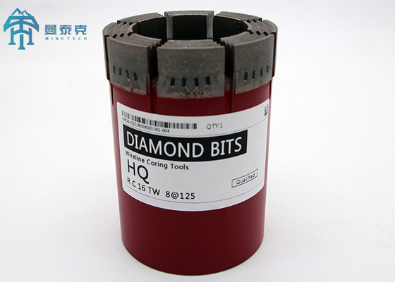 Uso de mineração Geological de NQ2 50mm Diamond Core Drill Bit NQ