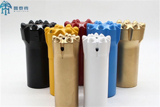 T38 64mm 10 bocados de botão da broca de rocha para a construção de mineração