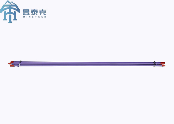 22mm Hex Integral Rod de perfuração 800mm comprimento para mineração subterrânea