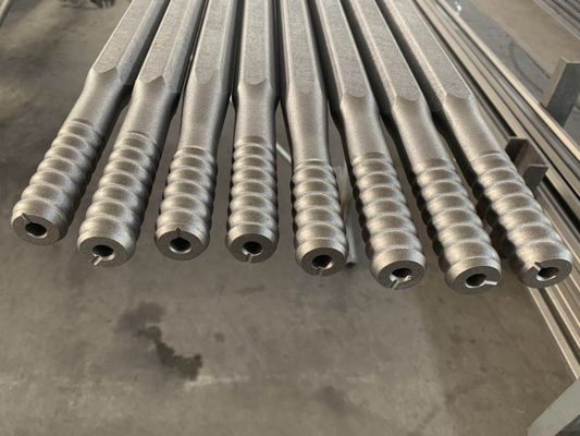 R32 Drifter Round Top Hammer Drill Tube Thread Drill Rod Para Túnel Blasting Boring