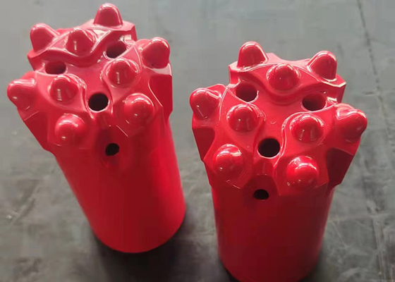 R32 76mm 45CrNi Bits de botão de linha com 13 carbidos para ferramentas de perfuração de martelo superior