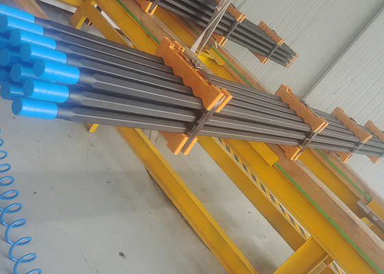 Peças de máquinas de mineração T38 Rodas de perfuração de rosca para mineração Quarring Tunneling Blasting