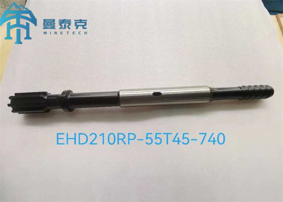 Thread T38 Adaptador de vigas para tunelagem Ferramentas de perfuração de martelo superior com comprimento de 380 mm para aplicações de deriva e túnel