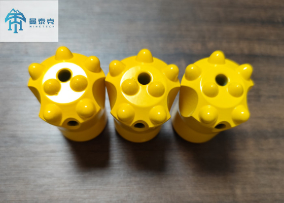 11 Graus Broca 34mm 7 Botões Taper Drill Bit para Mineração Perfuração Blasting