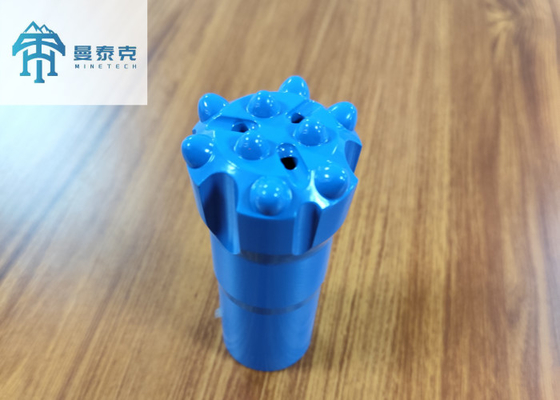 R32 76mm 45CrNi Bits de botão de linha com 13 carbidos para ferramentas de perfuração de martelo superior