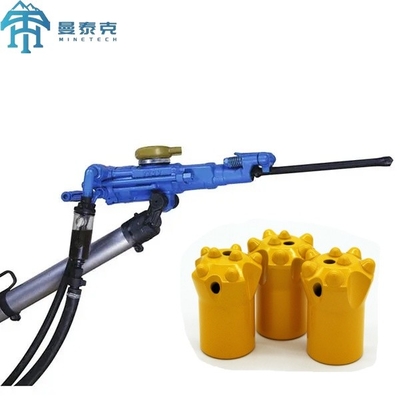 Máquina de perfuração de rocha YT29 Air Leg Rock Drill Compressor de ar Jack Hammer Pneumático Forno pesado