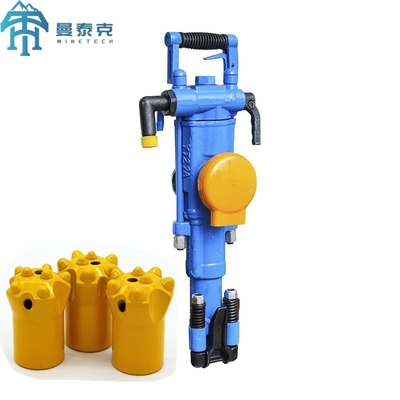 Máquina de perfuração de rocha YT29 Air Leg Rock Drill Compressor de ar Jack Hammer Pneumático Forno pesado