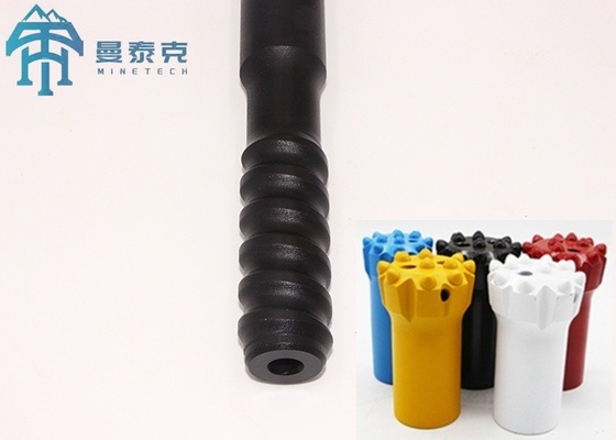Haste de Perfuração Hexagonal Rosqueada 25mm Aço Carbono Têmpera e Revenimento