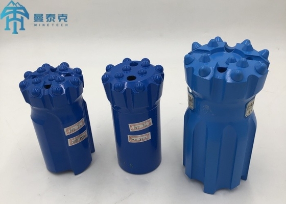 76mm - T45 rosqueou o carboneto de tungstênio das ferramentas de perfuração da rocha dos bocados de botão