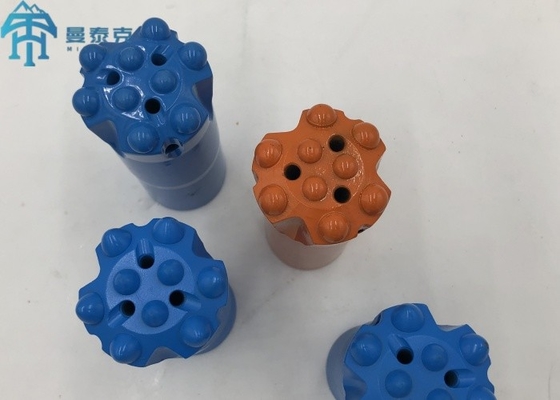 89MM T45 Botão de fio Bits de perfuração em rocha dura Ferramentas de mineração