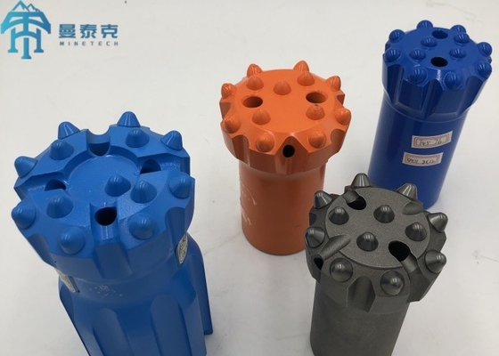 T51 102 mm Botão de fio de perfuração Bit Peças essenciais da máquina de mineração para perfuração de buracos