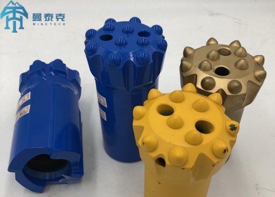 T51 102 mm Botão de fio de perfuração Bit Peças essenciais da máquina de mineração para perfuração de buracos