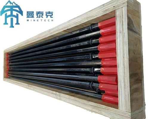 Hex 22mm Rod de perfuração integral para perfuração de rocha pneumática 2400mm comprimento