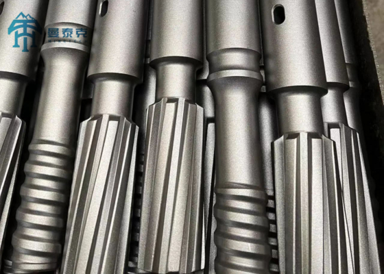 692mm HD715 Adaptador de barras de forja para perfuração de bancos hidráulicos