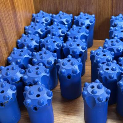 Brocas Botão Cônicas de 7 11 12 Graus - Ferramentas de Perfuração de Rocha para Pedreiras e Minas
