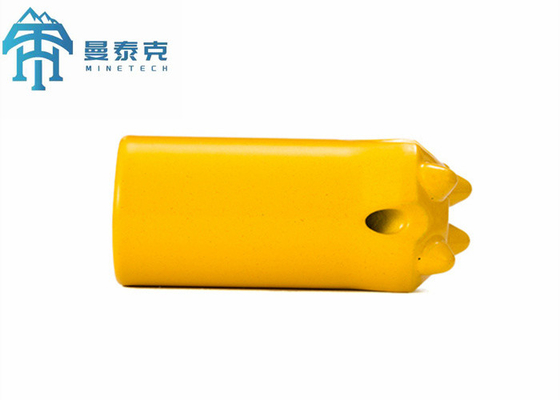 30 mm Conical Mining Bit com 3 buracos de descarga Carbide Steel Drill Bit