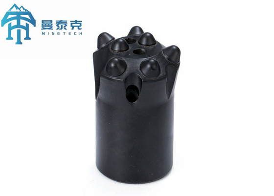 Mineração afilada mordida perfuração do carboneto do botão da rocha do granito 38mm