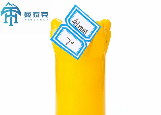 7 bocado de botão amarelo da perfuração do grau 41mm que forja a rocha