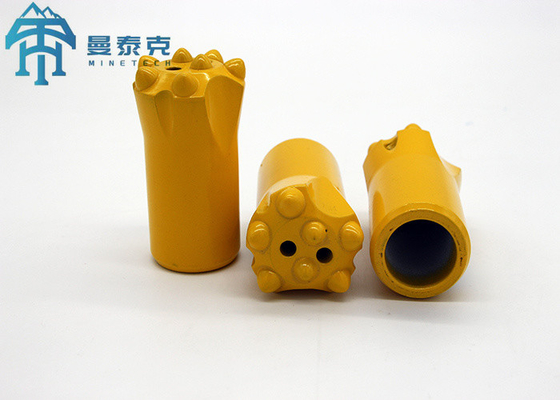 Carbide Steel Short Skirt Conical Button Bit para perfuração de pequenos buracos