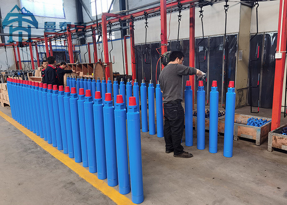 Baixo comprimento do martelo TRC90 855mm do Downhole DTH da perfuração de rocha da pressão de ar