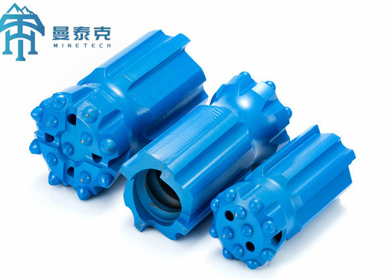 Bocado de botão T38/R32 45mm - 127mm da perfuração de rocha da construção