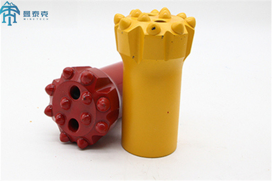 Bocado de botão superior da linha da broca de martelo St58 102mm para a rocha de mineração
