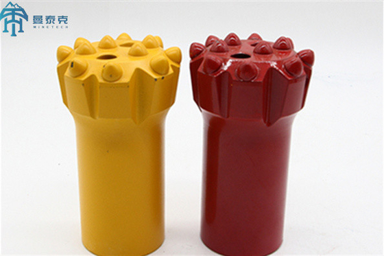 A perfuração da rocha de T51 102mm mordeu 14 botões rosqueados