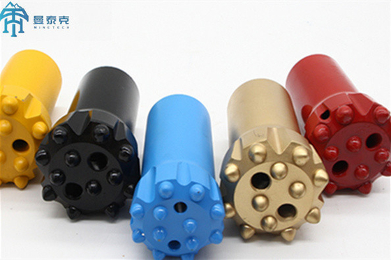 Ferramentas de perfuração da rocha do bocado de botão da mineração da linha de T45 76mm