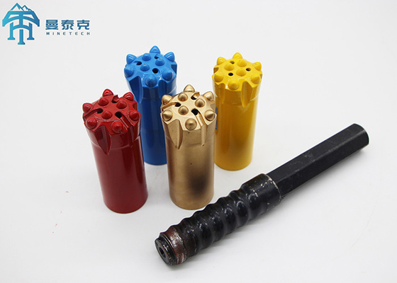 T51 89mm Botão de Rosca Bit Mineração Carboneto de Tungstênio