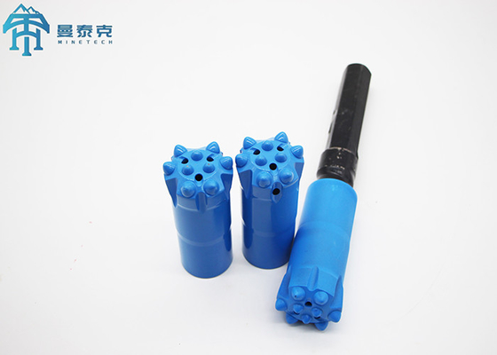 Bocado de botão 76mm da linha do carboneto de tungstênio da broca de rocha T38