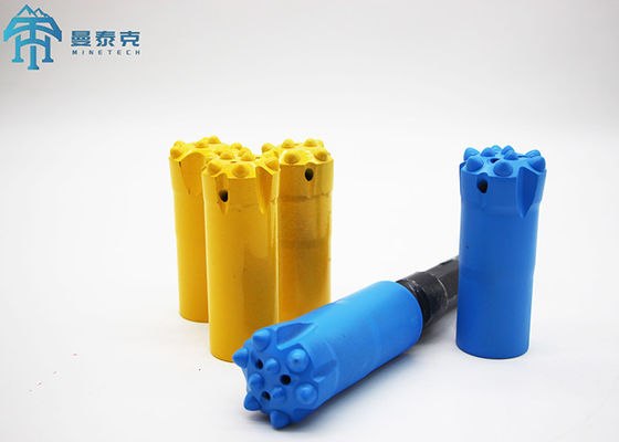 Bocados de broca da rocha do botão da linha R32 do carboneto de tungstênio 45mm