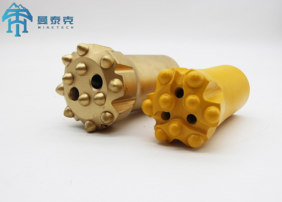 89mm R32 Retrac Perfuração Bit Top Hammer Thread Button Bit para mineração