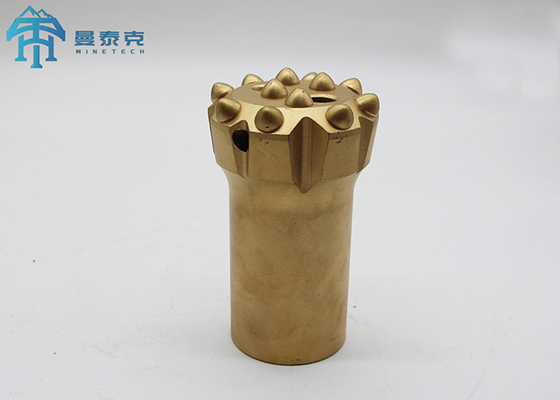 89mm T45 Borrar Bit Top Hammer Thread Button Bit para mineração