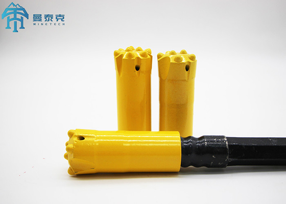 43-127mm Diâmetro H Thread Rock Drill Bits Solução de pedreira duradoura
