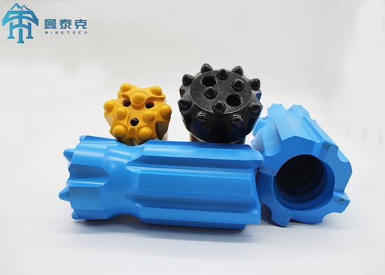 Top Hammer 76mm T45 Retract Button Bit Ferramenta de mineração de carburo de cimento