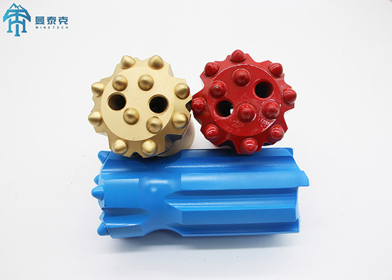 T45 Jumbo Retract Button Bit Tratamento térmico Aço ligado de alta resistência