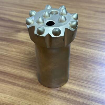 76,5 mm T45 Thread Button Bit para exploração de túneis e perfuração de jato