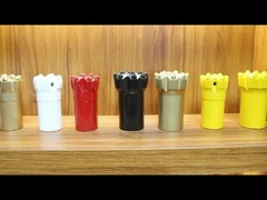 mineração afilada broca do hard rock do aço carbono do bocado de botão de 40mm