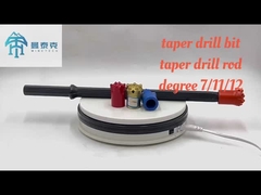 22*108mm 11 graus Rod Hexagonal de perfuração Martelo Ferramentas de perfuração em rocha