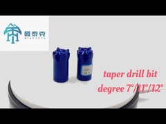 Furo de explosão de rocha com botão cônico 32 mm 11 graus para uso em construção