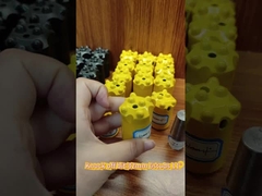 Bate-buraco 34mm 6 perfuradores 7 perfuradores 11° perfurador de rocha conical