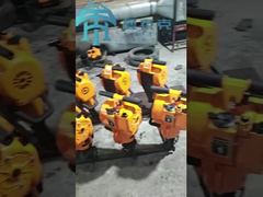 Perfuratriz de rocha a gasolina YN27C com haste hexagonal 22*108, diâmetro do furo de perfuração de 32MM e profundidade de perfuração de 5m